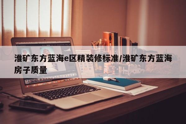 淮矿东方蓝海e区精装修标准/淮矿东方蓝海房子质量
