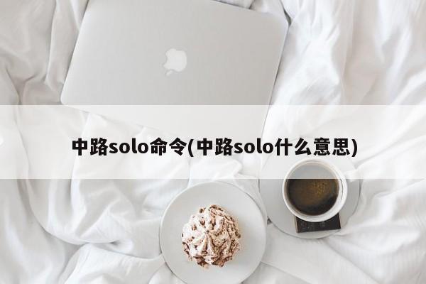 中路solo命令(中路solo什么意思)