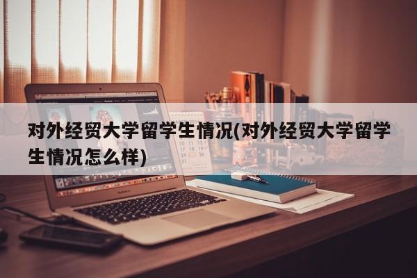 对外经贸大学留学生情况(对外经贸大学留学生情况怎么样)