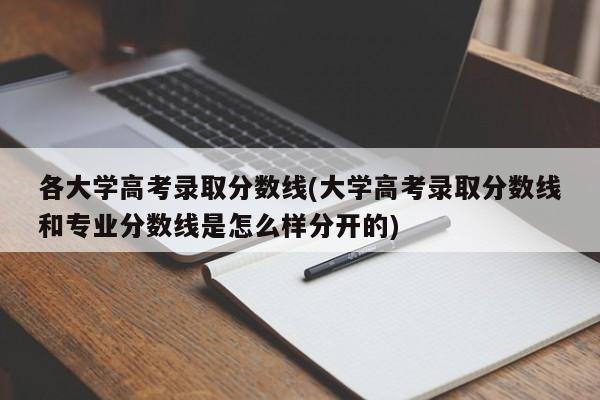 各大学高考录取分数线(大学高考录取分数线和专业分数线是怎么样分开的)