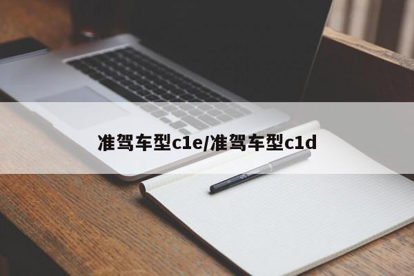 准驾车型c1e/准驾车型c1d
