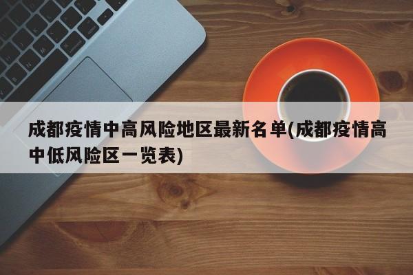 成都疫情中高风险地区最新名单(成都疫情高中低风险区一览表)